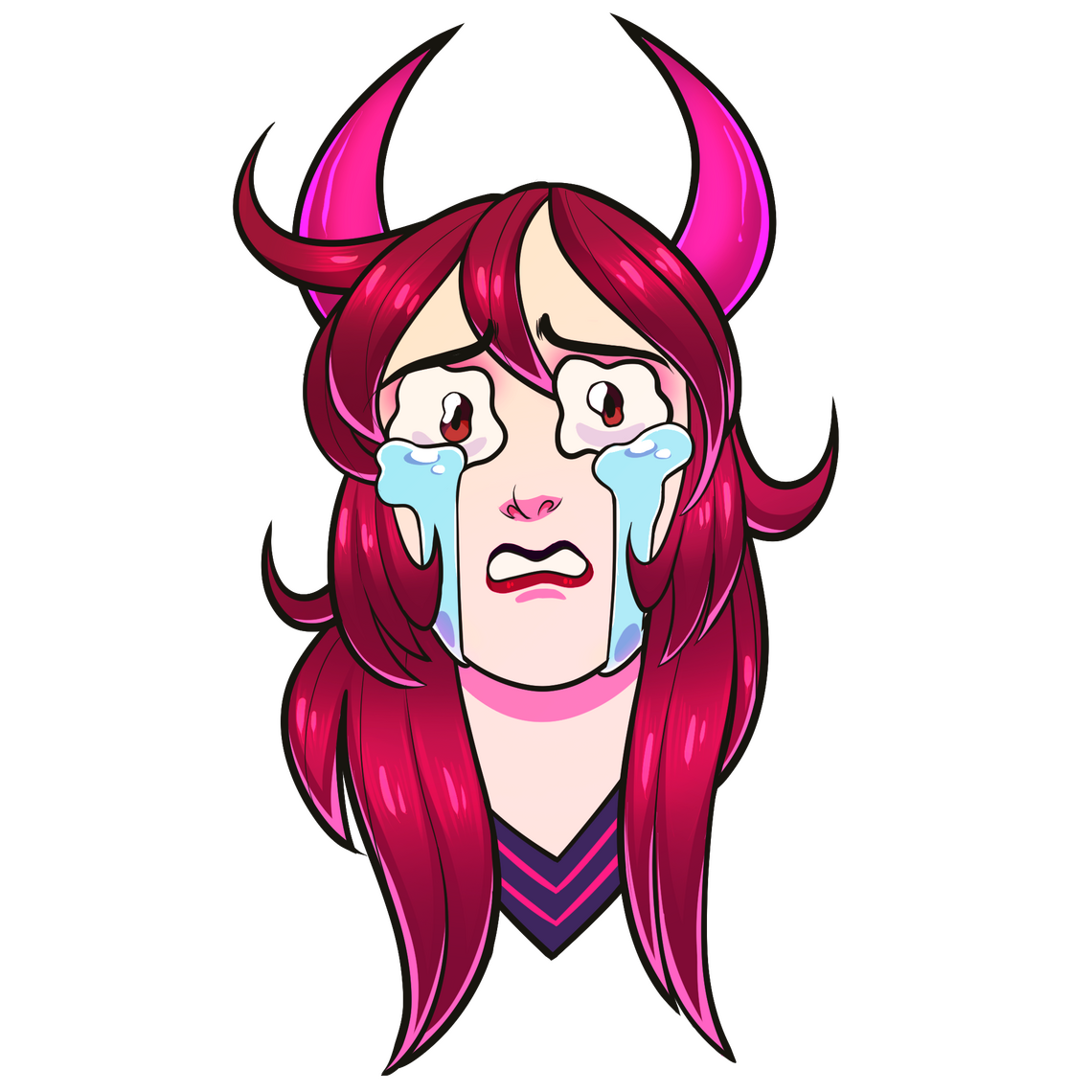 Morgana Sadness emote