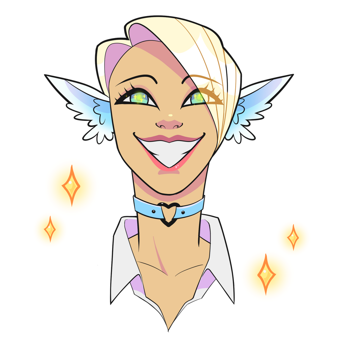 Genevieve Happy emote