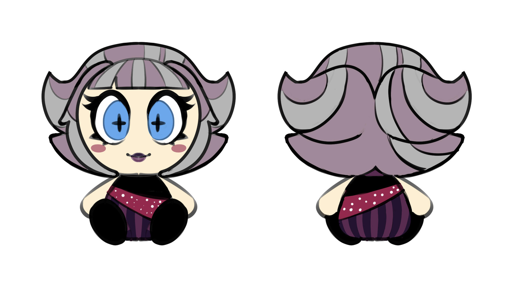 Welcome To: Freak Show - Claire Hallows plush mockup